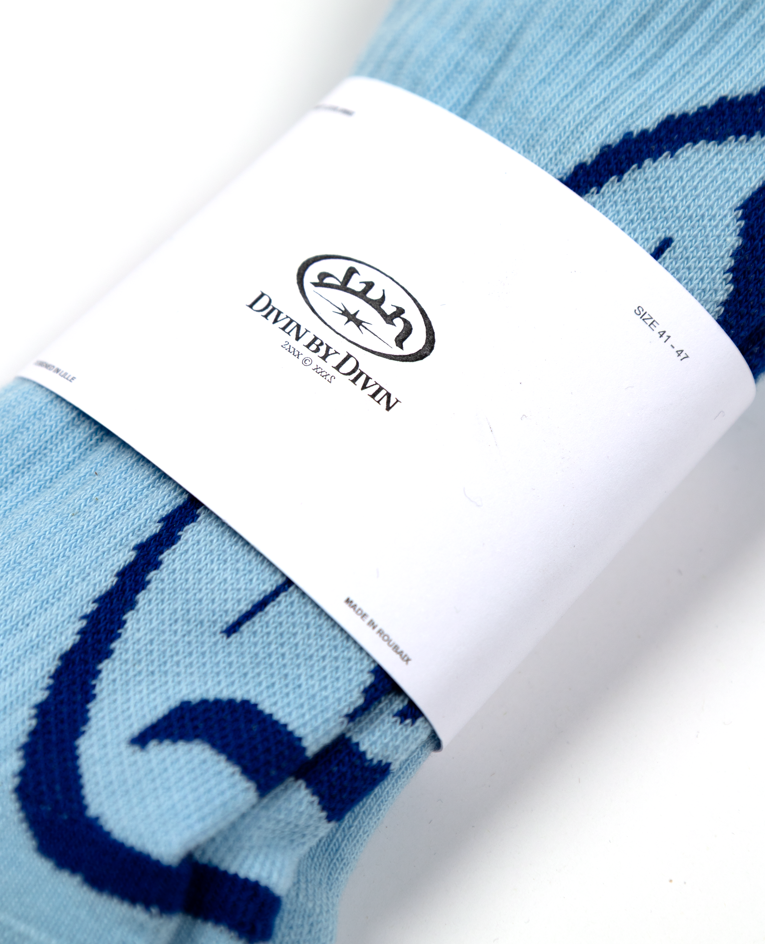 BLUE SOCKS - MADE IN ROUBAIX