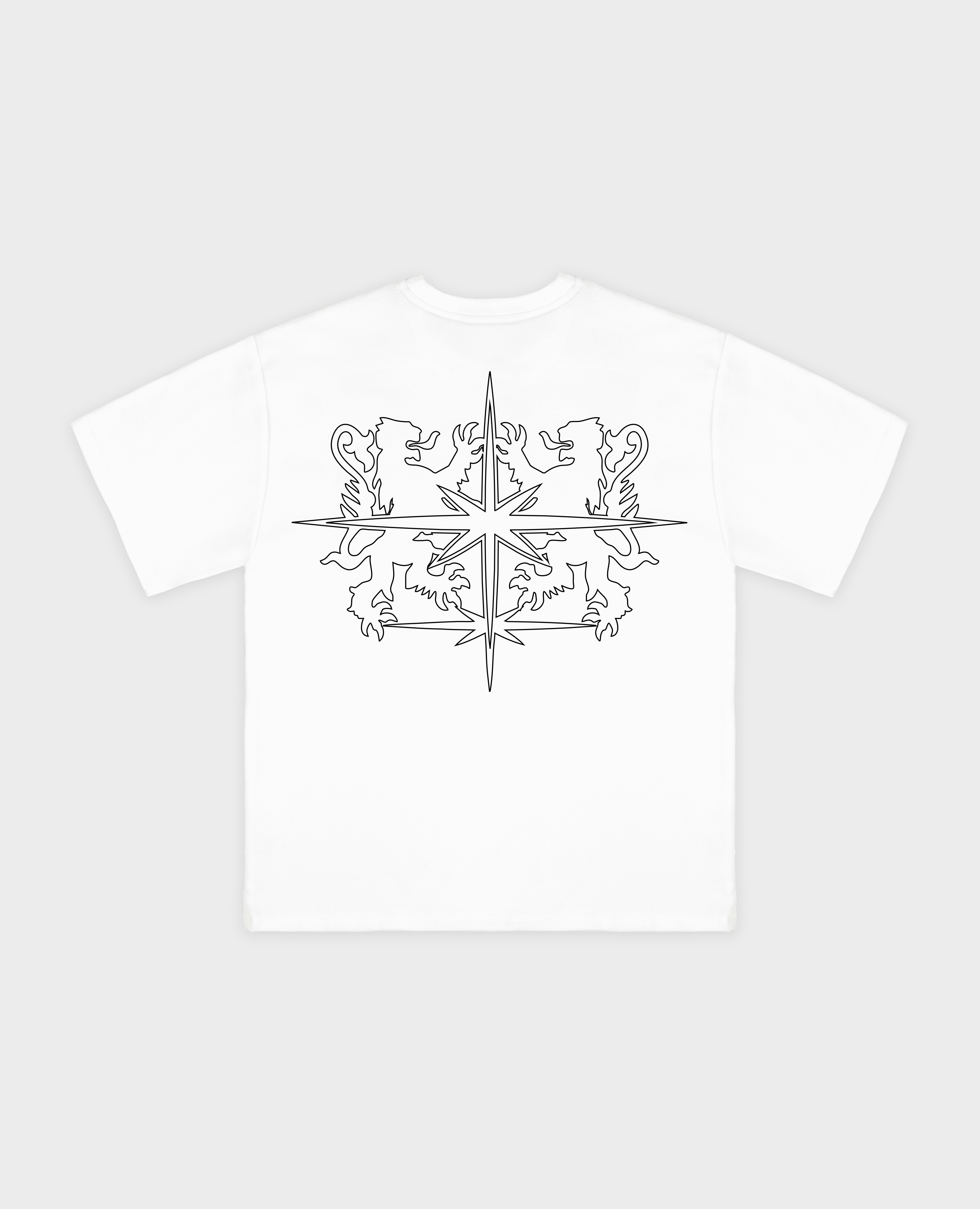 WHITE BLASON T-SHIRT