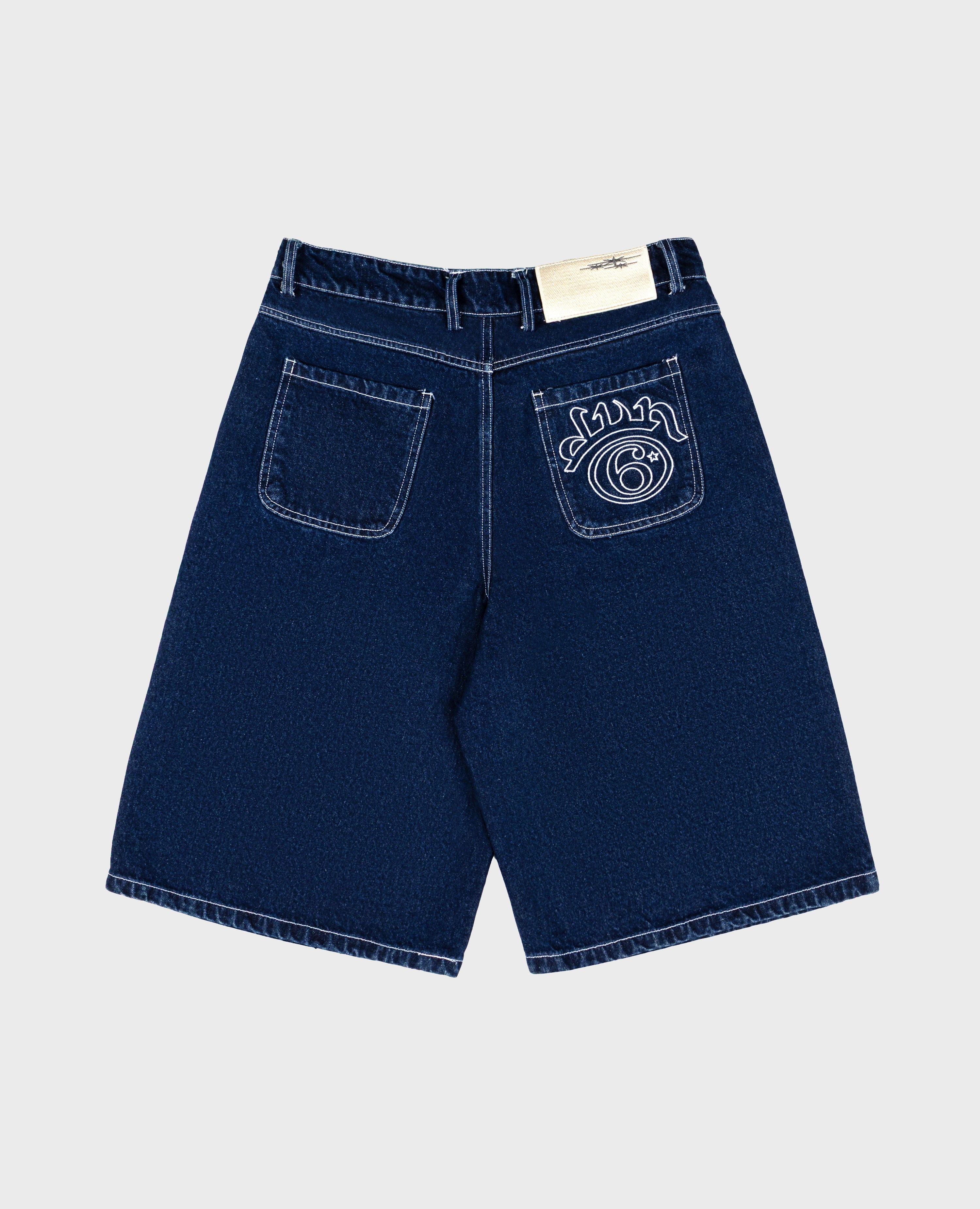 BLUE SIX DENIM JORTS