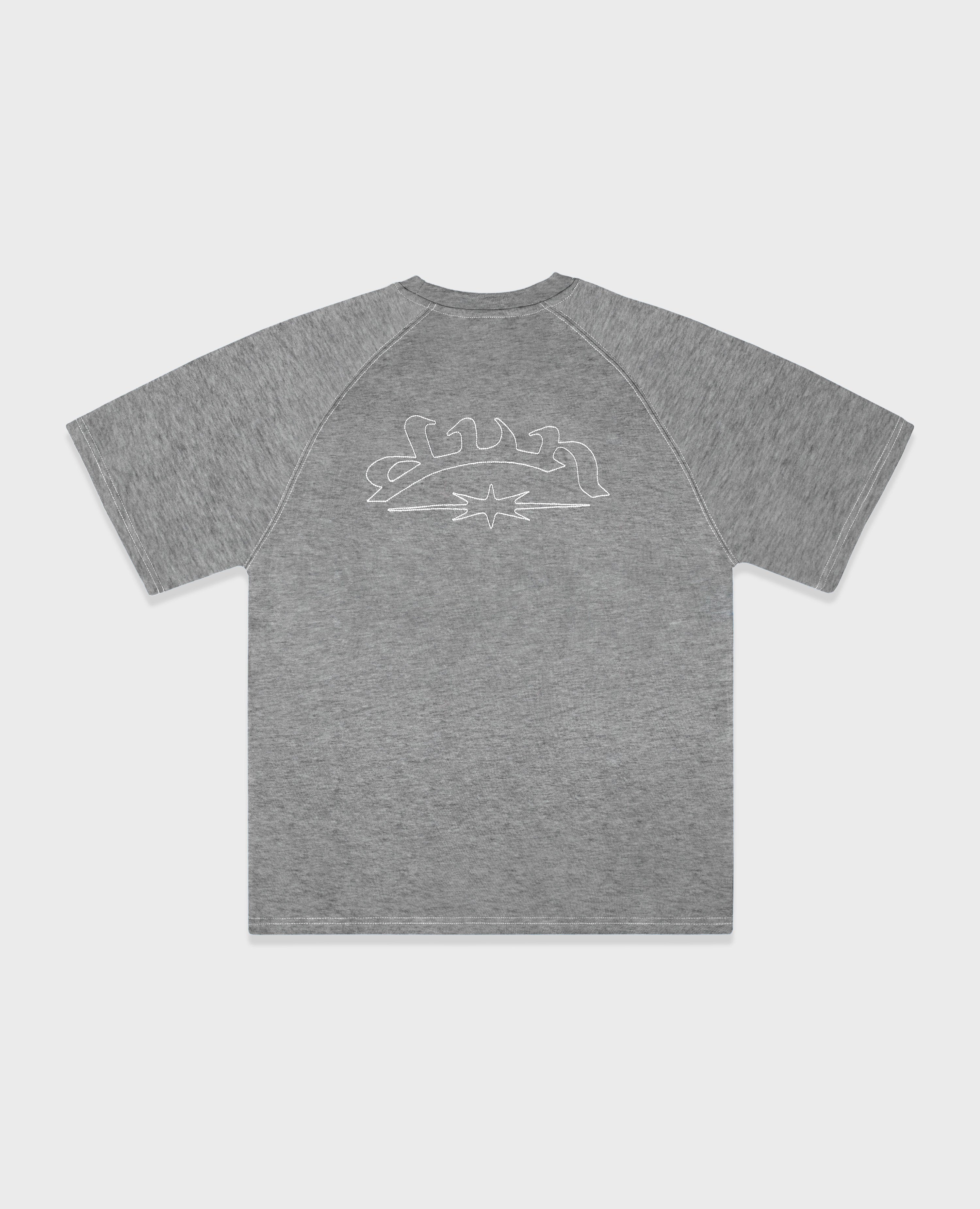 GREY COMPASS T-SHIRT